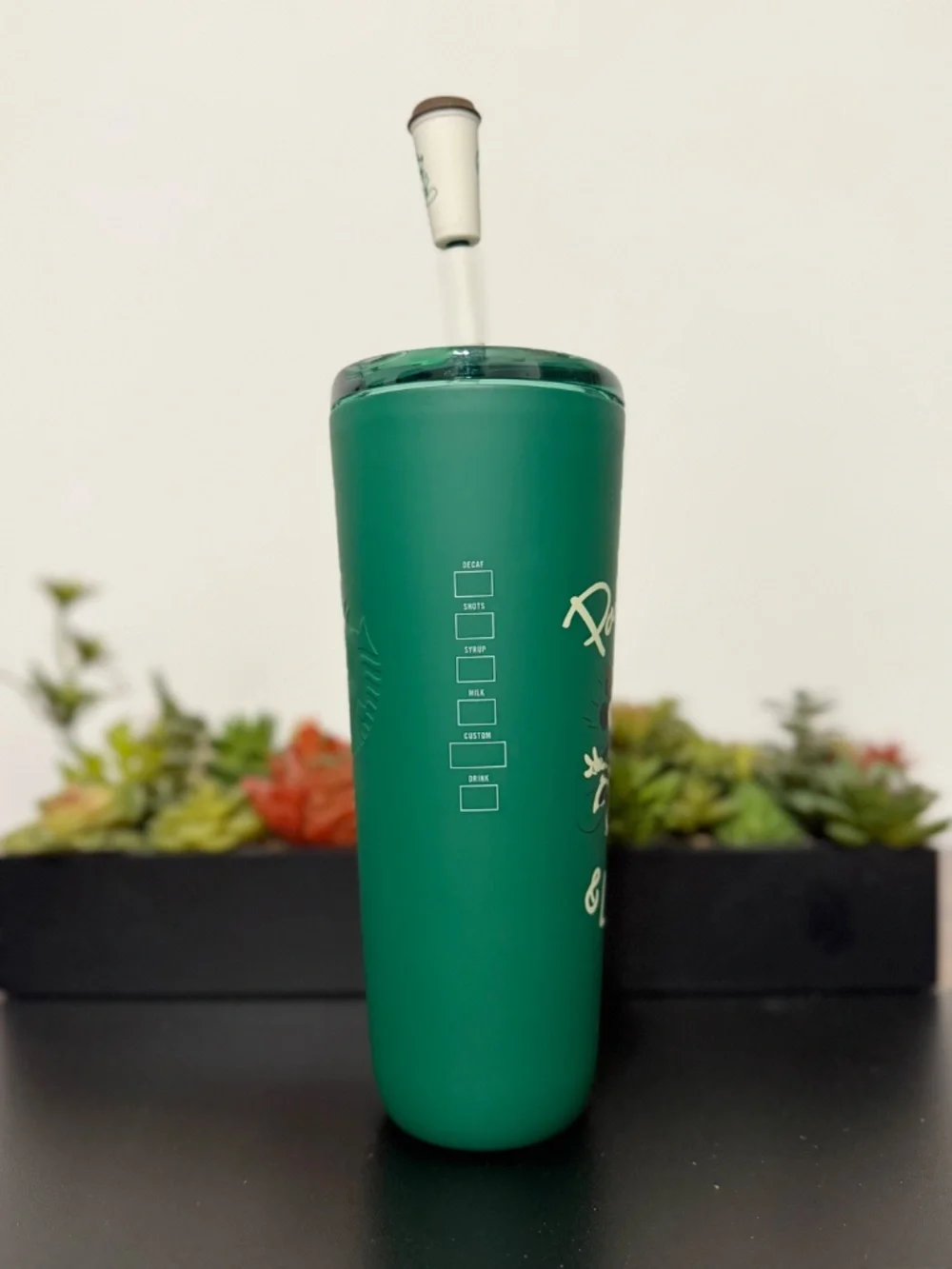 Starbucks x Disney | Park Days & Lattes Tumbler w/ Straw Topper